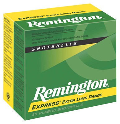 Remington Express Extra Long Range Shotgun Ammo 20 ga 2 3/4" 2 3/4 dr 1 oz #7.5 1220 fps 25/ct