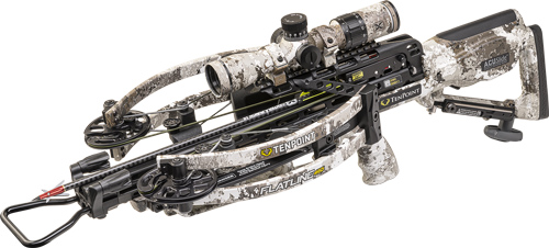 TenPoint Flatline 460 Crossbow Package ACUslide EVO-X Elite Camo Scope