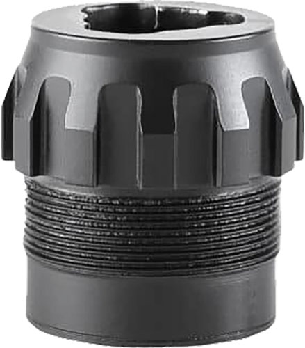 Dead Air DA444 P-Series 3-Lug Adapter Black Stainless Steel, Fits Primal/Wolfman/Ghost 45 with P-Series Adapter