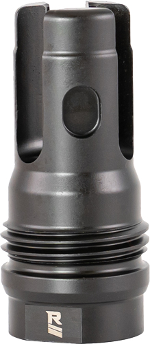 Rugged Suppressor FH008 R3 Flash Mitigation Black with M15x1 Threads & 2.13" OAL for 7.62mm Radiant762, Surge762, Razor762 & Micro30 Suppressors