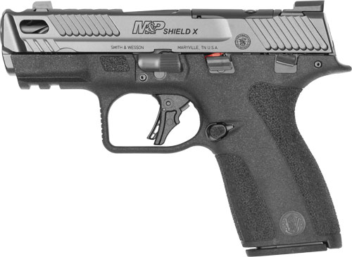 Smith and Wesson M&P9 Shield X Carry Comp 9mm - Purple Mount view 3