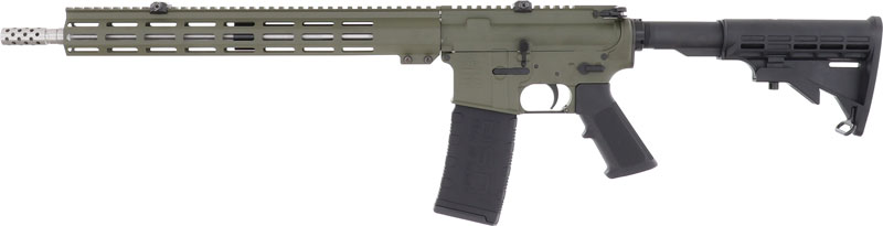 GLFA AR15 RIFLE 223 WYLDE 16" S/S BBL OD GREEN