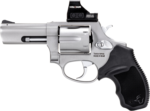 Taurus 2-856P39 856 T.O.R.O. Small 38 Special +P 6 Shot 3" Matte Stainless Steel Barrel, Cylinder & Frame, Black Rubber Grip, Transfer Bar Safety, Exposed Hammer