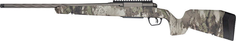 Savage Arms Axis 2 Pro Woodland 22-250 - Purple Mountain Arm view 2