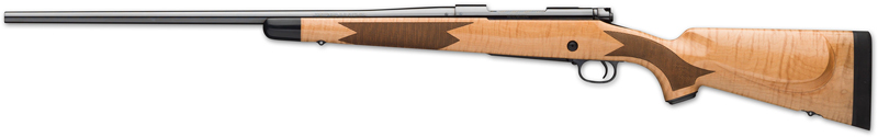 Winchester Repeating Arms 535218299 Model 70 Super Grade 6.8 Western Caliber with 3+1 Capacity, 24" Barrel, Polished Blued Metal Finish, Gloss AAA Maple Stock & No Sights Right Hand (Full Size)