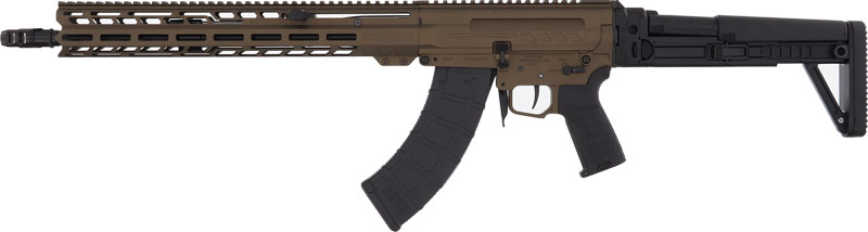 CMMG RIFLE DISSENT MK47 7.62x 39 16.1" 30RD FOLDING STK BRNZ