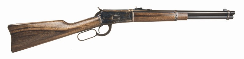 Chiappa Firearms 920336 1892 Trapper Carbine 45 Colt (LC) 8+1 16" Blued Barrel, Color Case Hardened Receiver, Oiled Walnut Stock, Adjustable Sight