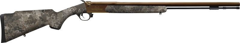 Traditions CR848804425 NitroFire VAPR 50 Cal 209 Primer 26" Burnt Bronze Cerakote Fluted & Tapered Barrel, Drilled & Tapped Receiver, Veil Wideland Fixed Synthetic Stock