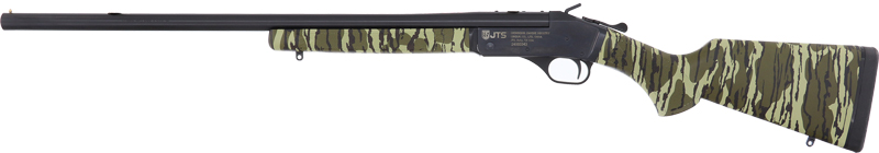 JTS Shotgun J020SSAC026 Lonestrike Full Size 20 Gauge Break Open 3" 1rd 28" Blued Steel Single Shot Barrel, Blued Steel Drilled & Tapped Receiver, Fixed CamoStock, Rem Choke