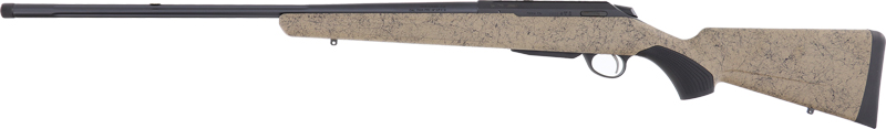 Tikka JRTXRT37124 T3x Roughtech 7mm PRC 3+1 24.30" Black Fluted Threaded Barrel, Black Steel Drilled & Tapped Receiver, Tan Roughtech Synthetic Stock, Right Hand