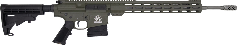 GLFA AR10 RIFLE 6.5CM 20" S/S BBL 10-SHOT OD GREEN