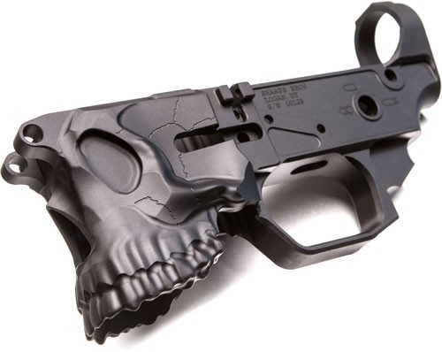Sharps Bros SBLR03 The Jack Stripped Lower Multi-Caliber Black Anodized Finish 7075-T6 Aluminum Compatible w/Mil-Spec AR-15 Internal Parts