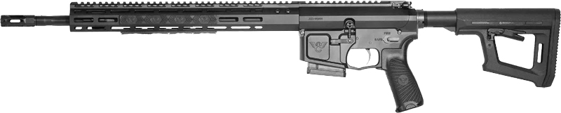 Wilson Combat Designated Marksman Rifle .223 Wylde 10rd Magazine 18" 1/2x28 Threaded Barrel Black
