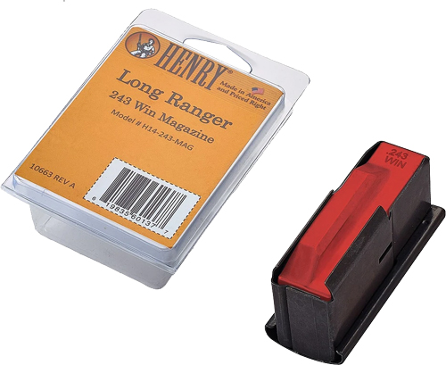 Henry H14243MAG Long Ranger 4rd 243 Win Blued Steel