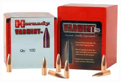 Hornady 2265 Traditional Varmint 22 Cal .224 55 gr Spire Point 100 Per Box/ 40 Case
