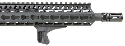 Bravo Company Kinesthetic Angled Grip — KeyMod - Purple Moun view 3