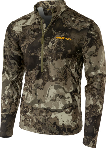 MUDDY TRX LIGHTWEIGHT QUARTER ZIP VEIL CANYON GREY X-LARGE