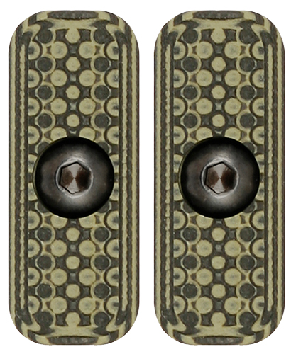 MI LEVER STOCK G10 M-LOK PANEL OD GREEN/BLACK 2-PACK