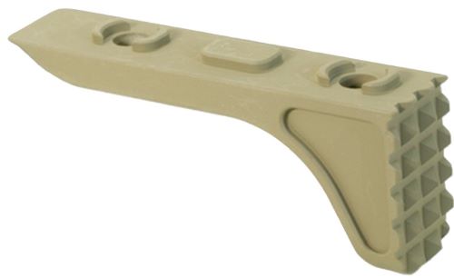 Timber Creek Outdoors MRBSFDE Rugged Barrier Stop Flat Dark Earth Aluminum M-LOK