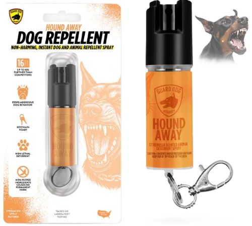 HOUND AWAY DOG SPRAY NON-TOXIC CITRONEELA BASED 1/2 OUNCE