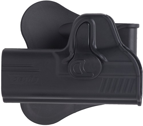 Bulldog RR1911 Rapid Release OWB Black Polymer Paddle Fits 1911 Fits 5" Barrel Right Hand