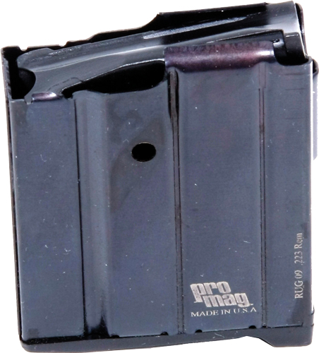 ProMag RUG09 Standard 10rd 223 Rem/5.56x45mm Fits Ruger Mini-14 Blued Steel