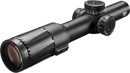 Eotech VDU110FFSR5 Vudu  Black Hardcoat Anodized 1-10x 28mm 34mm Tube Illuminated Red SR5 MRAD Reticle Features Throw Lever
