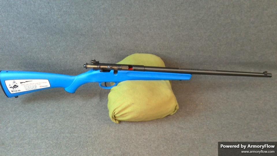 13785 Savage Arms 13785 Rascal Blue Youth Bolt Action Rifle 22 LR