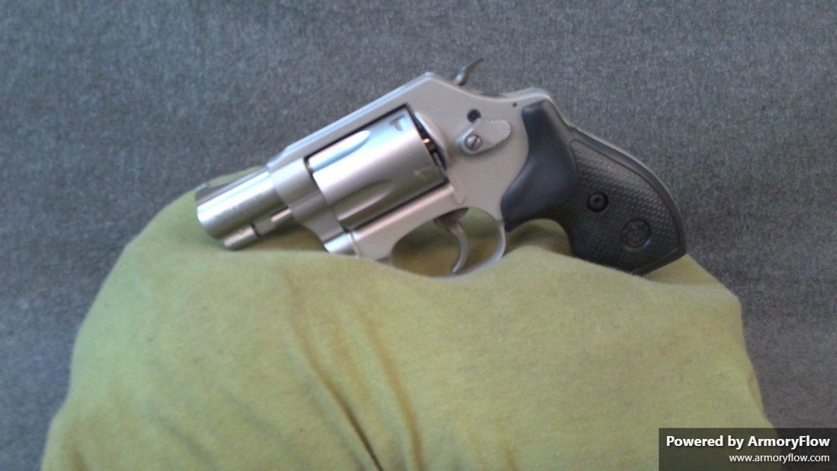 Smith & Wesson Smith & Wesson Model 637 W/ Internal Lock 38 Special 1.87in Matte Silver/Black Revolver 5 Rounds