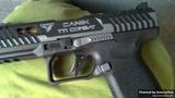 Canik Canik TTI Combat 9mm 4.6" Barrel 18rd Smoke view 3