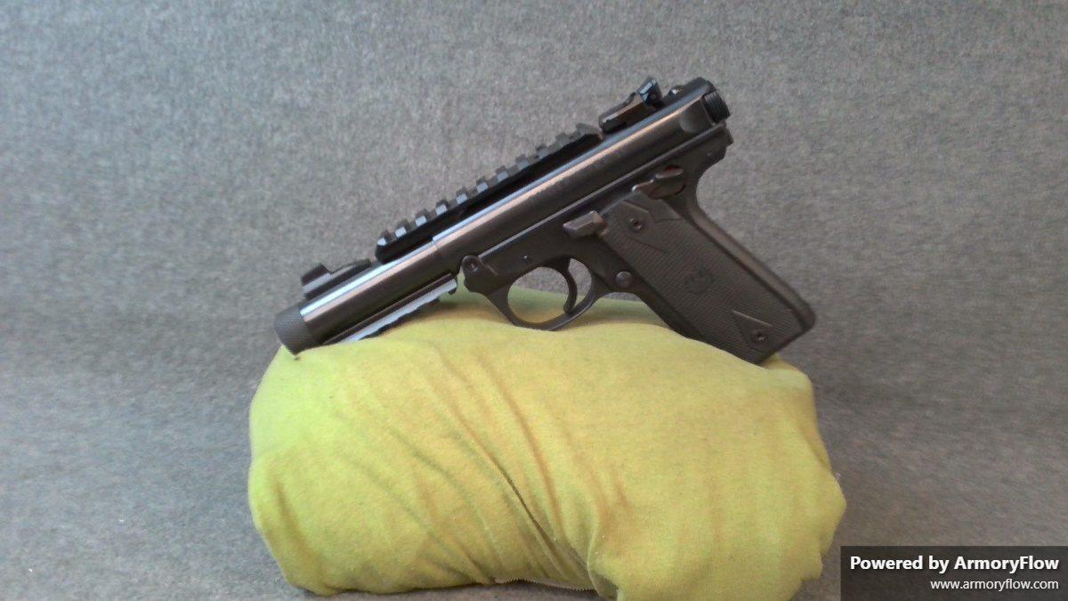 Ruger Ruger Mark IV 22/45 Tactical 22 LR - Black - Threaded Barrel - 10 Round