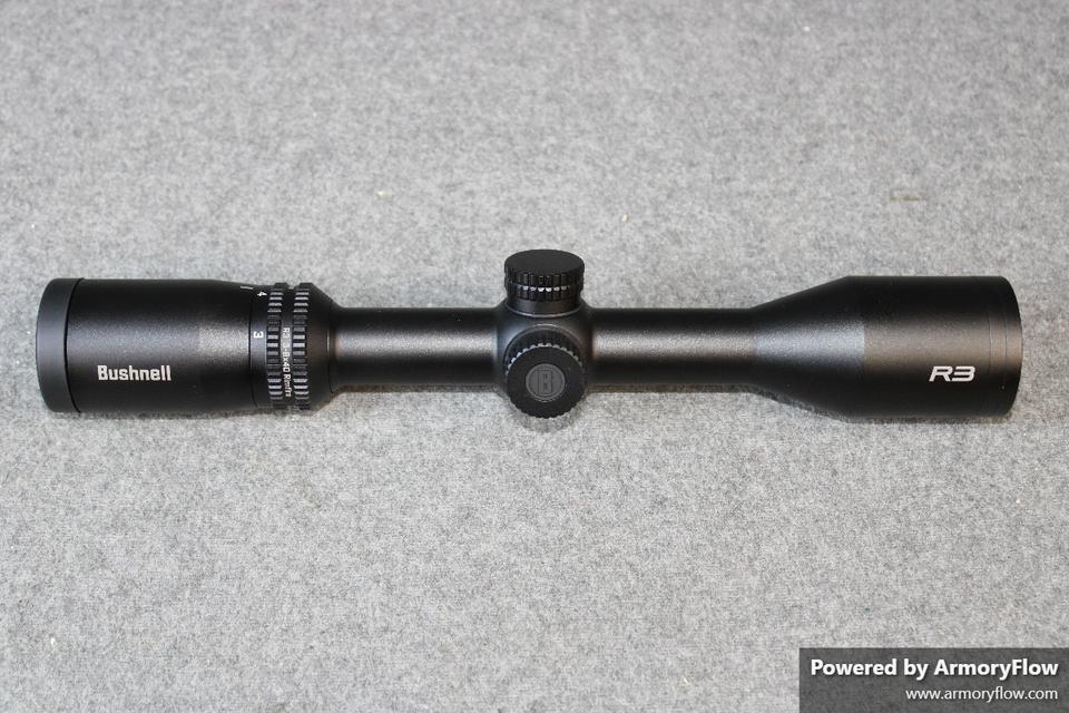 Bushnell R3-3940S4 R3 Black 3-9x 40mm 1″ Tube Drop Zone 22LR Reticle
