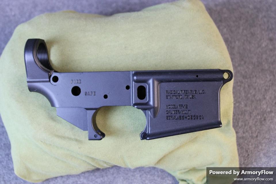 Radical Radical Firearms AR-15 Forged Stripped Lower Receiver