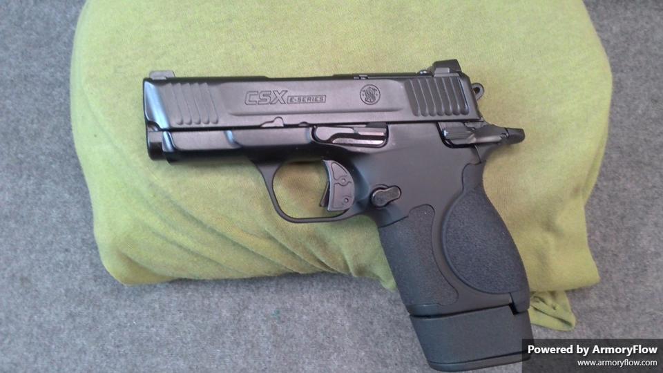Smith & Wesson Smith & Wesson CSX E-Series Pistol 9mm Luger 3.1" Barrel 15Rd Black Finish