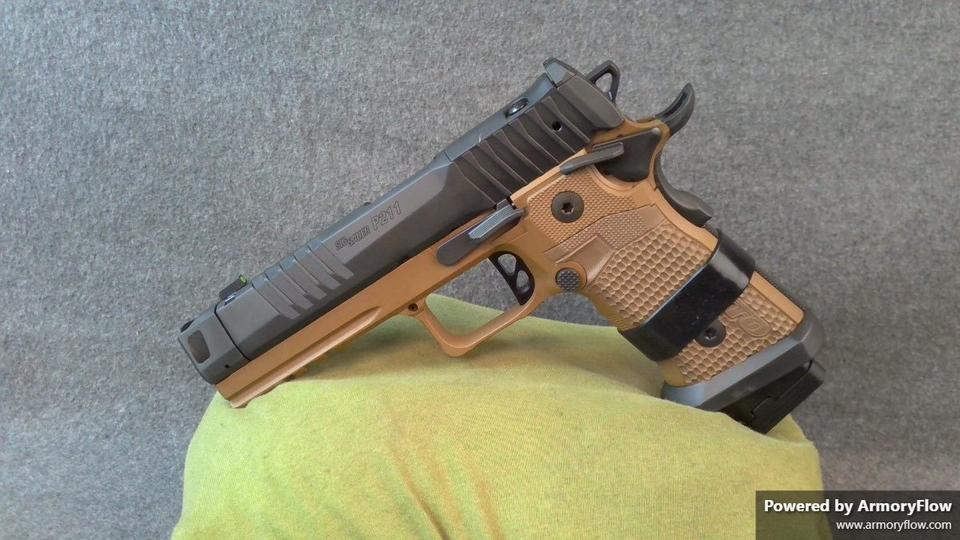 Sig Sauer Sig Sauer P211 GTO Combat Coyote / Black 9mm 4.4" Barrel 23-Rounds