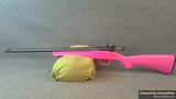 Savage Arms Savage Arms Rascal Youth Bolt Action Rifle .22 LR 16" Barrel Single Shot Synthetic Stock Pink 13780 view 5